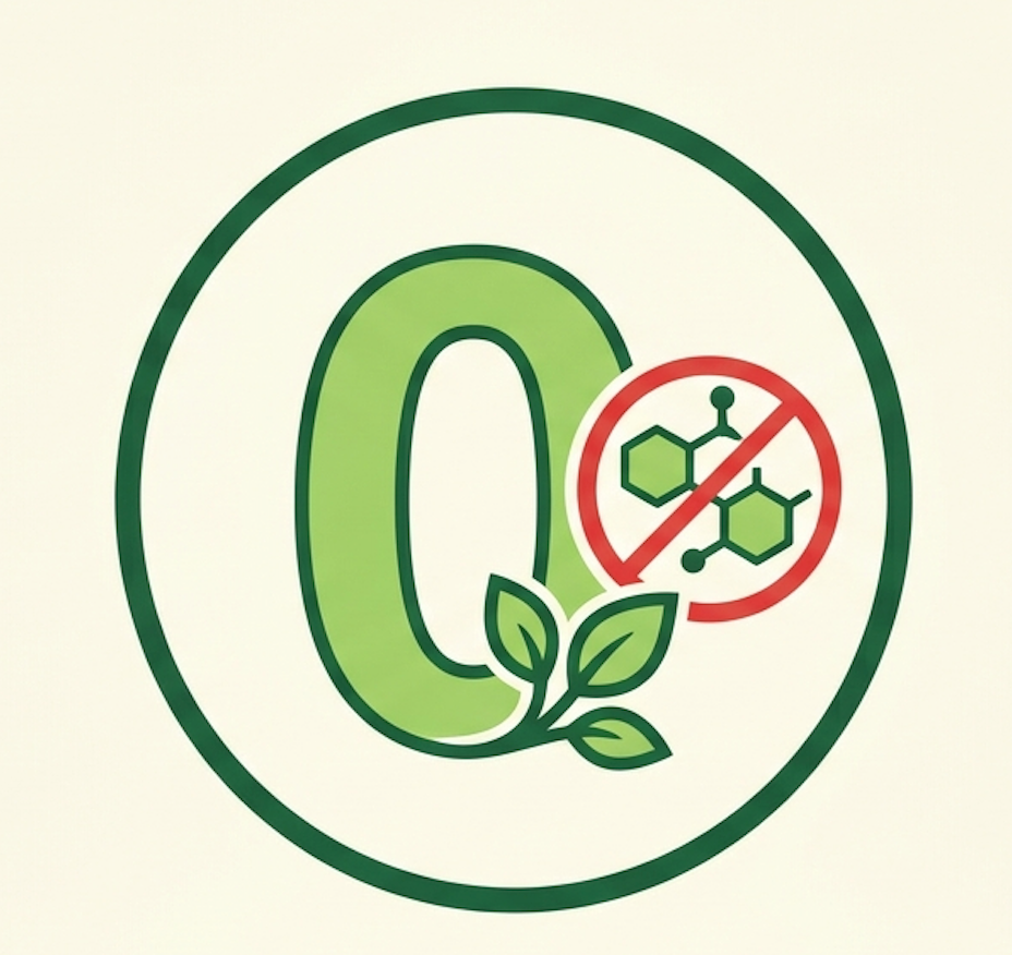 Hands holding organic soil and seedling