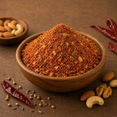 Dry fruit karam podi